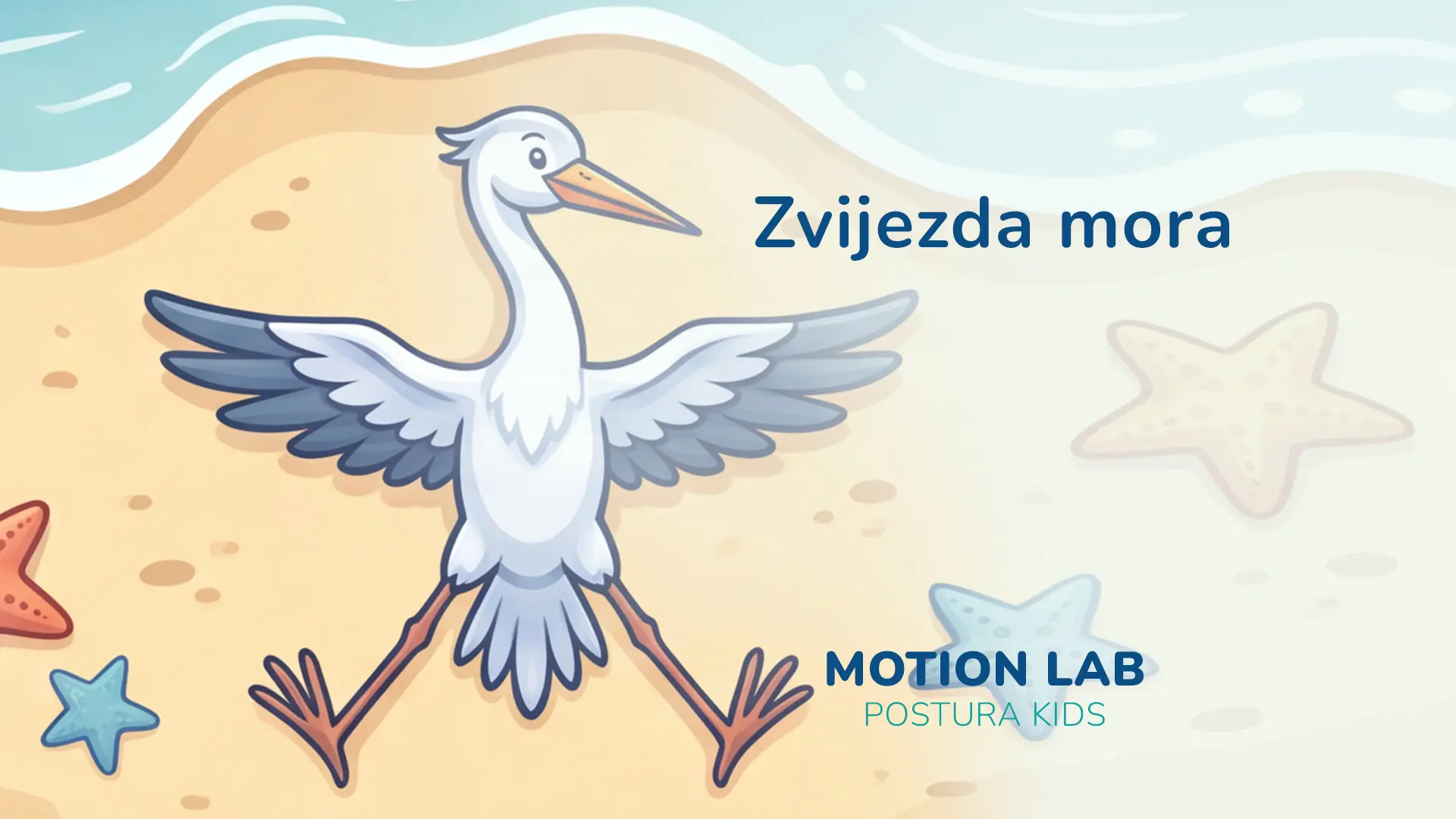 Postura Kids vježba - zvijezda